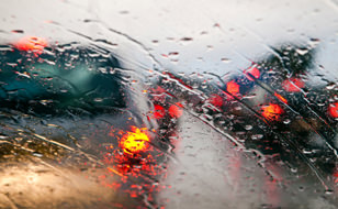Rain on Windscreen