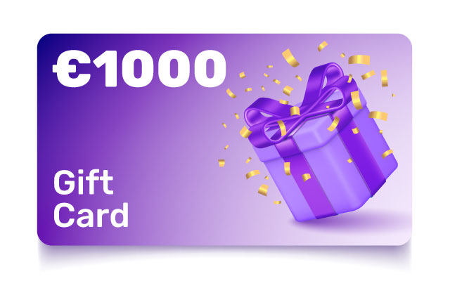 Win a €1000 Gift Card
