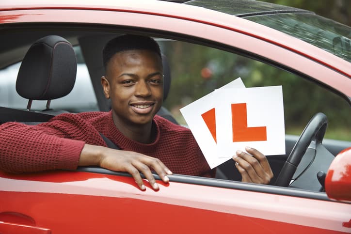 Young Woman Driving