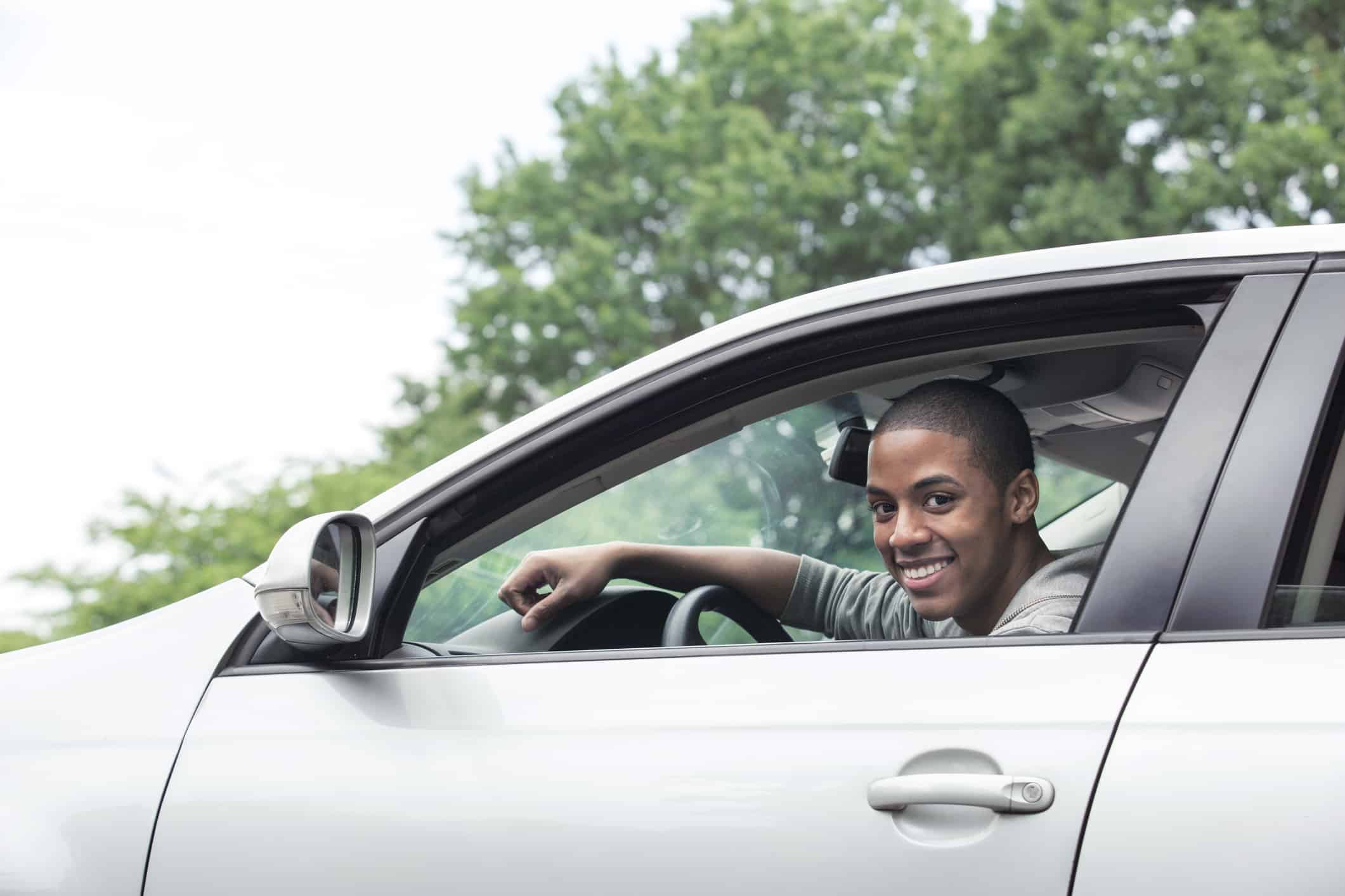 Young Driver Getting Keys