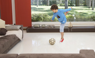 Child Playing Indoors