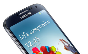 Black Samsung Galaxy S4