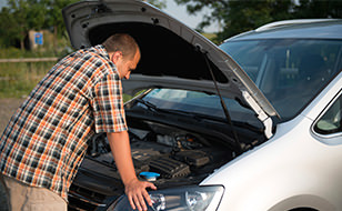 Broken Down Car