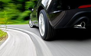 Car Driving Fast
