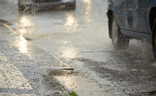 Cars in the Rain