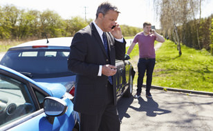 Man Involved In A Crash Who Has Comprehensive Car Insurance From Chill Insurance