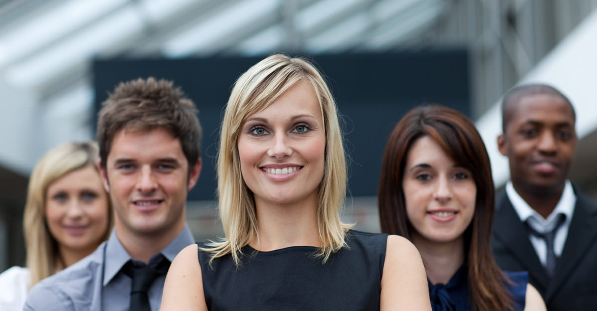 Professionals-Smiling-About-Their-Careers
