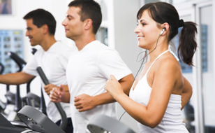 People Working Out at Gym