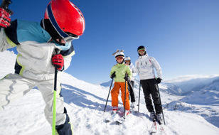Family on a Winter Ski Holiday