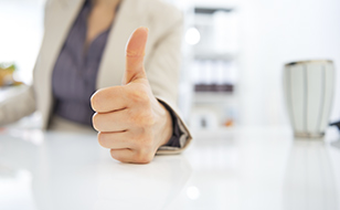 thumbs up