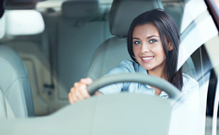 Young Woman Driver With Car Insurance From Chill Insurance