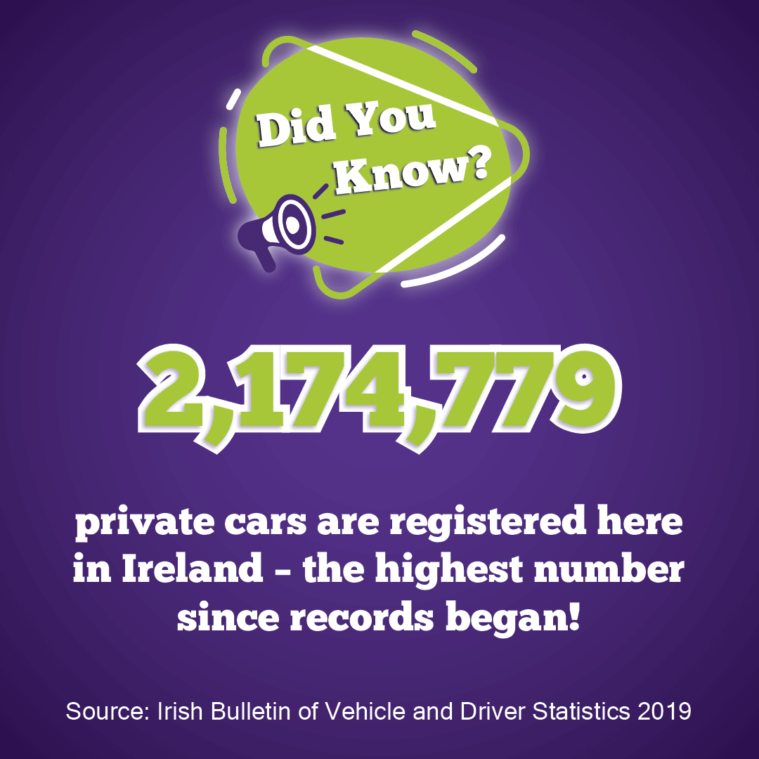 number of cars in ireland